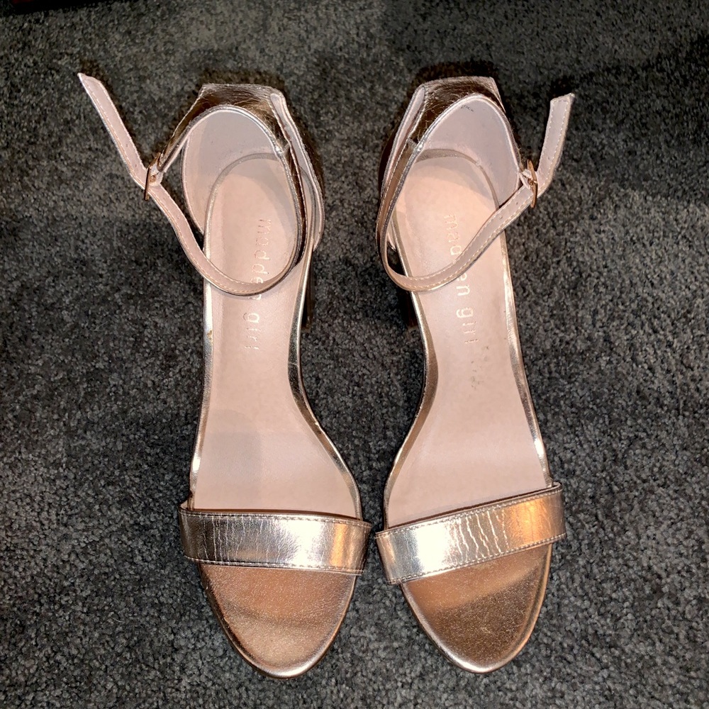 Steve Madden Rose Gold High Heels